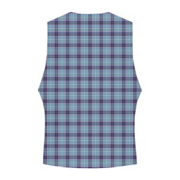 ScotsTee Shop Scottish Texas Bluebonnet Tartan Waistcoat Sleeveless Suit Vest