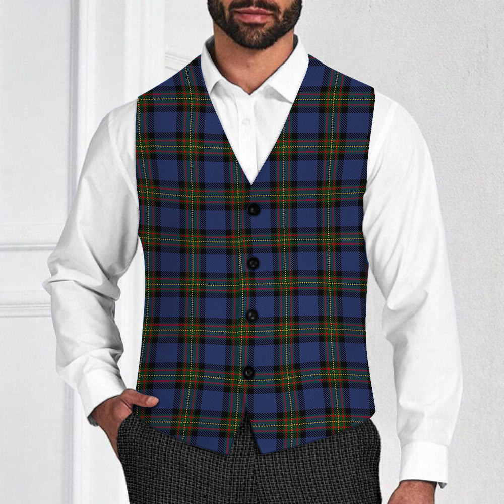 ScotsTee Shop Scottish MacLaurin of Brioch Tartan Waistcoat Sleeveless Suit Vest