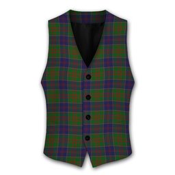 ScotsTee Shop Scottish Stewart of Appin Hunting Tartan Waistcoat Sleeveless Suit Vest