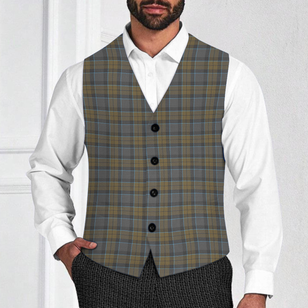 ScotsTee Shop Scottish Outlander 2 Tartan Waistcoat Sleeveless Suit Vest