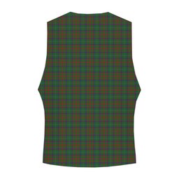 ScotsTee Shop Scottish Shaw of Tordarroch Green Hunting Tartan Waistcoat Sleeveless Suit Vest
