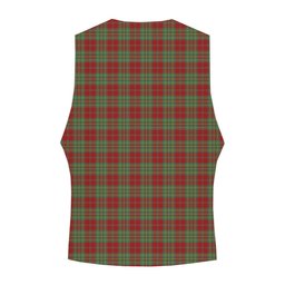 ScotsTee Shop Scottish Leask Tartan Waistcoat Sleeveless Suit Vest
