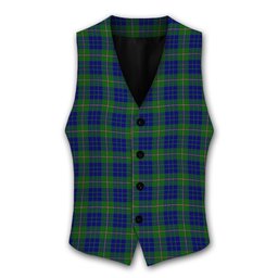 ScotsTee Shop Scottish Noel Tartan Waistcoat Sleeveless Suit Vest