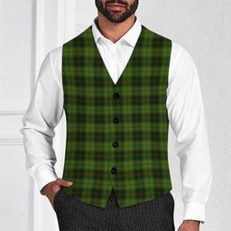 ScotsTee Shop Scottish Tomass Tartan Waistcoat Sleeveless Suit Vest