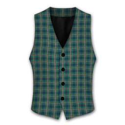 ScotsTee Shop Scottish Reid (Mill City) Ancient Tartan Waistcoat Sleeveless Suit Vest