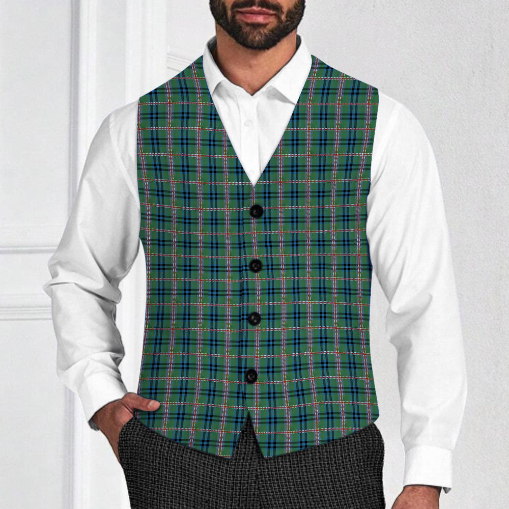 ScotsTee Shop Scottish Reid (Mill City) Ancient Tartan Waistcoat Sleeveless Suit Vest