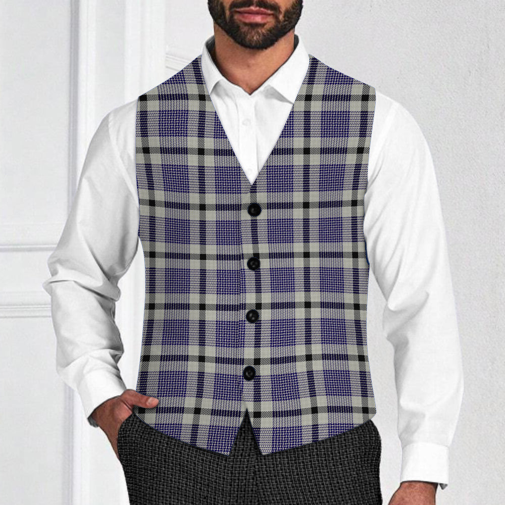 ScotsTee Shop Scottish Hanna Bible Tartan Waistcoat Sleeveless Suit Vest