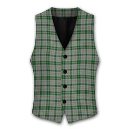 ScotsTee Shop Scottish MacGiboney Dress Tartan Waistcoat Sleeveless Suit Vest