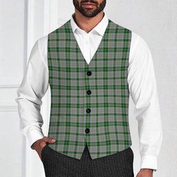 ScotsTee Shop Scottish MacGiboney Dress Tartan Waistcoat Sleeveless Suit Vest