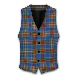 ScotsTee Shop Scottish MacBeth Ancient SC Tartan Waistcoat Sleeveless Suit Vest
