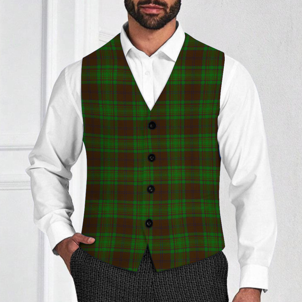 ScotsTee Shop Scottish McAlister of Glenbarr Hunting Tartan Waistcoat Sleeveless Suit Vest