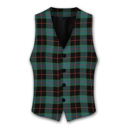 ScotsTee Shop Scottish Nairn Ancient Tartan Waistcoat Sleeveless Suit Vest