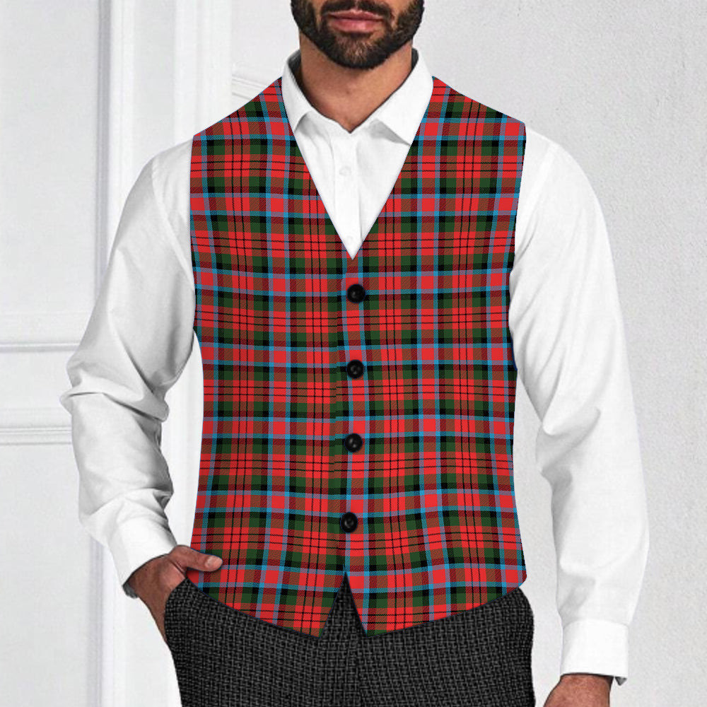 ScotsTee Shop Scottish MacDuff Modern SC Tartan Waistcoat Sleeveless Suit Vest