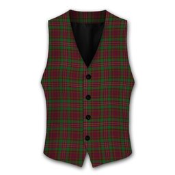ScotsTee Shop Scottish Leighton Tartan Waistcoat Sleeveless Suit Vest