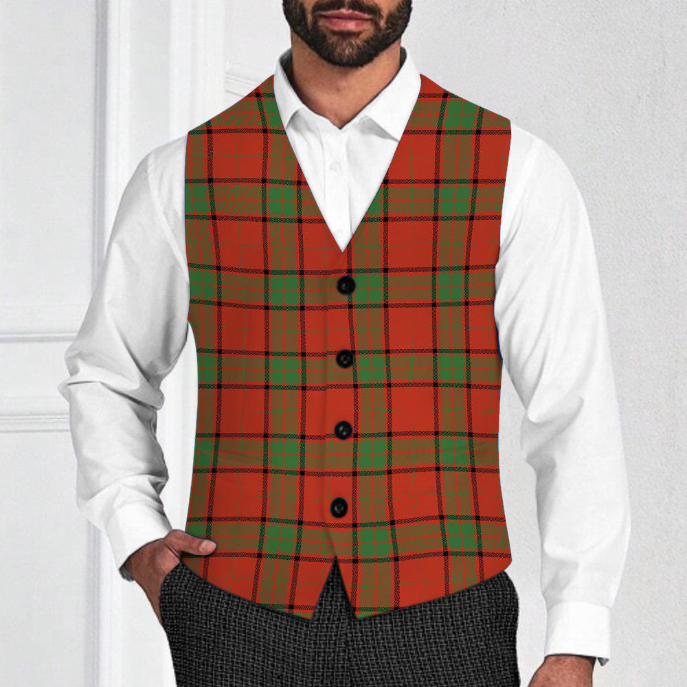 ScotsTee Shop Scottish Maxwell Ancient Tartan Waistcoat Sleeveless Suit Vest