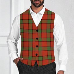 ScotsTee Shop Scottish Maxwell Ancient Tartan Waistcoat Sleeveless Suit Vest