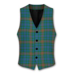 ScotsTee Shop Scottish Tennant Yules Ancient Tartan Waistcoat Sleeveless Suit Vest