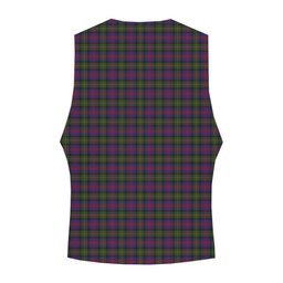 ScotsTee Shop Scottish MacLennan Tartan Waistcoat Sleeveless Suit Vest