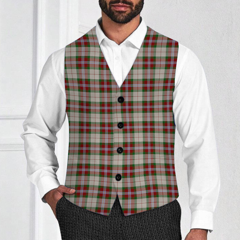 ScotsTee Shop Scottish MacLean Dress Tartan Waistcoat Sleeveless Suit Vest