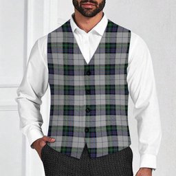 ScotsTee Shop Scottish MacKenzie Dress 3 Tartan Waistcoat Sleeveless Suit Vest