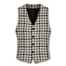 ScotsTee Shop Scottish Hog Ancient Tartan Waistcoat Sleeveless Suit Vest