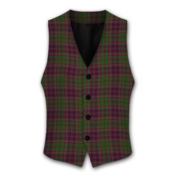 ScotsTee Shop Scottish MacIntyre and Glenorchy Tartan Waistcoat Sleeveless Suit Vest