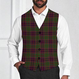 ScotsTee Shop Scottish MacIntyre and Glenorchy Tartan Waistcoat Sleeveless Suit Vest