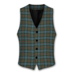 ScotsTee Shop Scottish Pasley Tartan Waistcoat Sleeveless Suit Vest