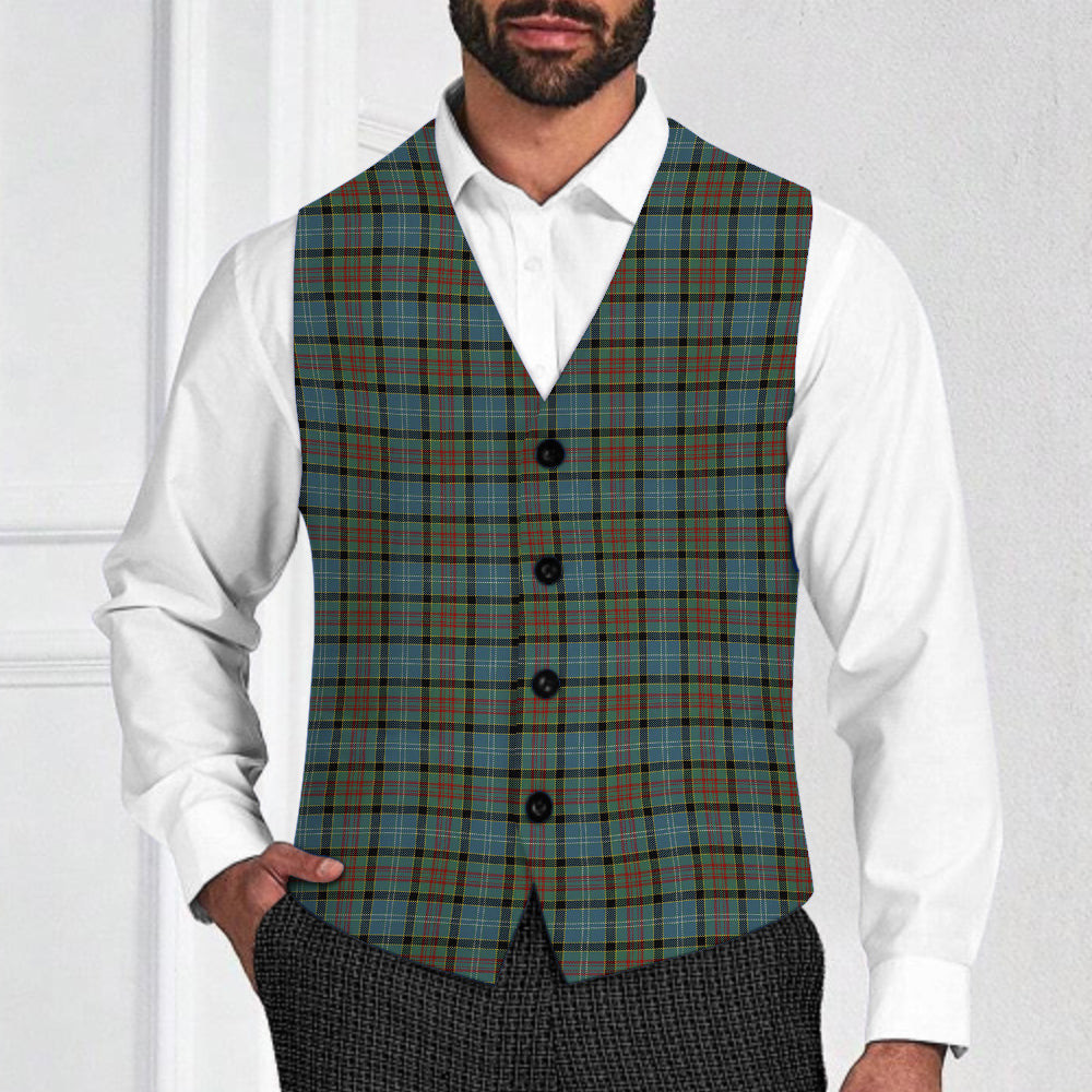 ScotsTee Shop Scottish Pasley Tartan Waistcoat Sleeveless Suit Vest