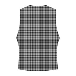 ScotsTee Shop Scottish Scott B&W 1850 Tartan Waistcoat Sleeveless Suit Vest