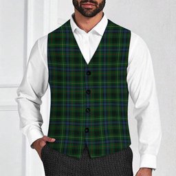 ScotsTee Shop Scottish Stewart Hunting 1 Tartan Waistcoat Sleeveless Suit Vest