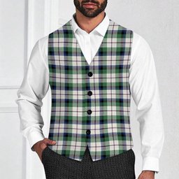 ScotsTee Shop Scottish McNachten Dress Modern Tartan Waistcoat Sleeveless Suit Vest