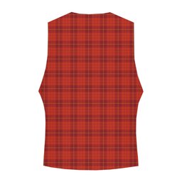 ScotsTee Shop Scottish Hamilton Red Ancient Tartan Waistcoat Sleeveless Suit Vest
