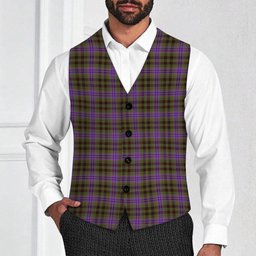 ScotsTee Shop Scottish Yew Thistle Tartan Waistcoat Sleeveless Suit Vest