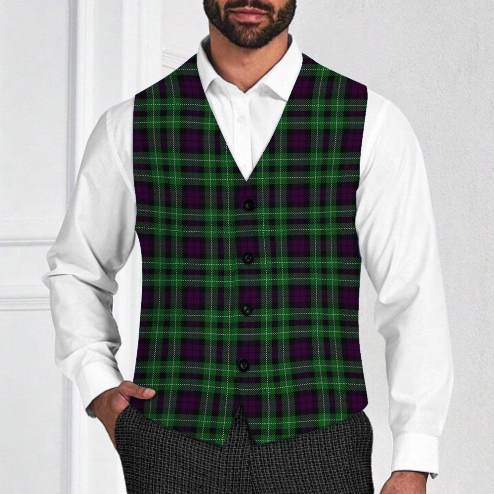 ScotsTee Shop Scottish Wilsons 064 2 Tartan Waistcoat Sleeveless Suit Vest