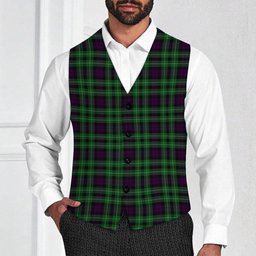 ScotsTee Shop Scottish Wilsons 064 2 Tartan Waistcoat Sleeveless Suit Vest