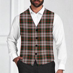 ScotsTee Shop Scottish MacDuff Dress 3 Tartan Waistcoat Sleeveless Suit Vest