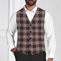 ScotsTee Shop Scottish McInnes Ancient Hunting Tartan Waistcoat Sleeveless Suit Vest