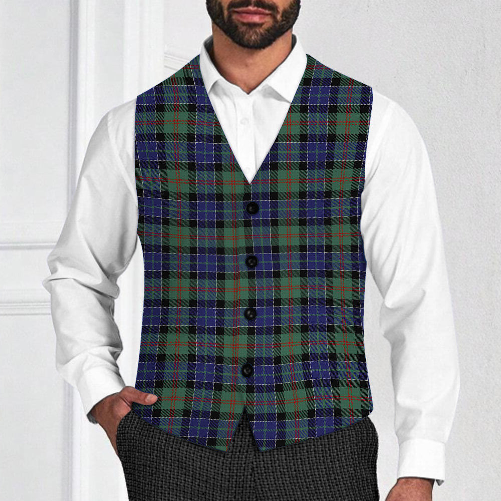 ScotsTee Shop Scottish MacFadzean or MacPhedran Tartan Waistcoat Sleeveless Suit Vest
