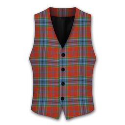 ScotsTee Shop Scottish MacCreary Ancient Tartan Waistcoat Sleeveless Suit Vest