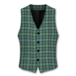ScotsTee Shop Scottish MacThomas Ancient Tartan Waistcoat Sleeveless Suit Vest