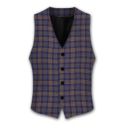 ScotsTee Shop Scottish Ruxton Dress Tartan Waistcoat Sleeveless Suit Vest