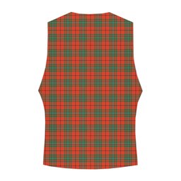 ScotsTee Shop Scottish MacAulay Ancient Tartan Waistcoat Sleeveless Suit Vest