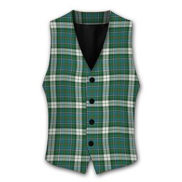 ScotsTee Shop Scottish McInnes Dress Ancient Tartan Waistcoat Sleeveless Suit Vest