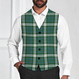 ScotsTee Shop Scottish McInnes Dress Ancient Tartan Waistcoat Sleeveless Suit Vest
