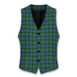 ScotsTee Shop Scottish Stirling Tartan Waistcoat Sleeveless Suit Vest