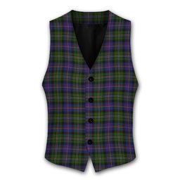 ScotsTee Shop Scottish Malcolm 1840 Tartan Waistcoat Sleeveless Suit Vest