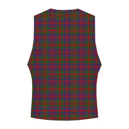 ScotsTee Shop Scottish MacGowan Tartan Waistcoat Sleeveless Suit Vest