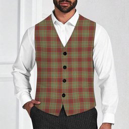 ScotsTee Shop Scottish McGillivray Hunting Ancient Tartan Waistcoat Sleeveless Suit Vest