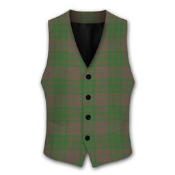 ScotsTee Shop Scottish MacAlister of Glenbarr Hunting Ancient Tartan Waistcoat Sleeveless Suit Vest